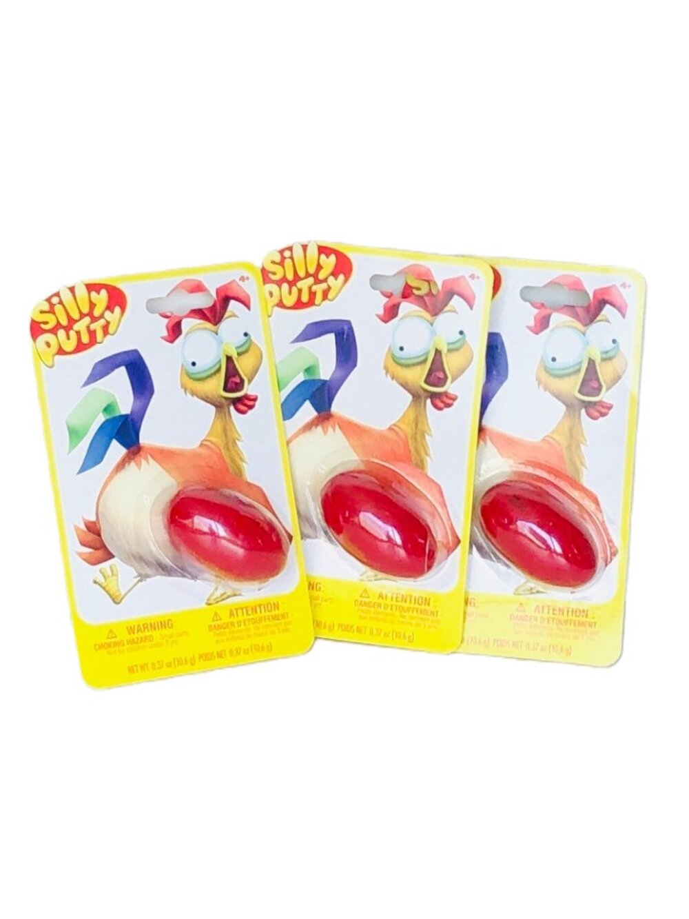 Crayola Original Silly Putty Set of 3 New in Pack Add-On Only Item